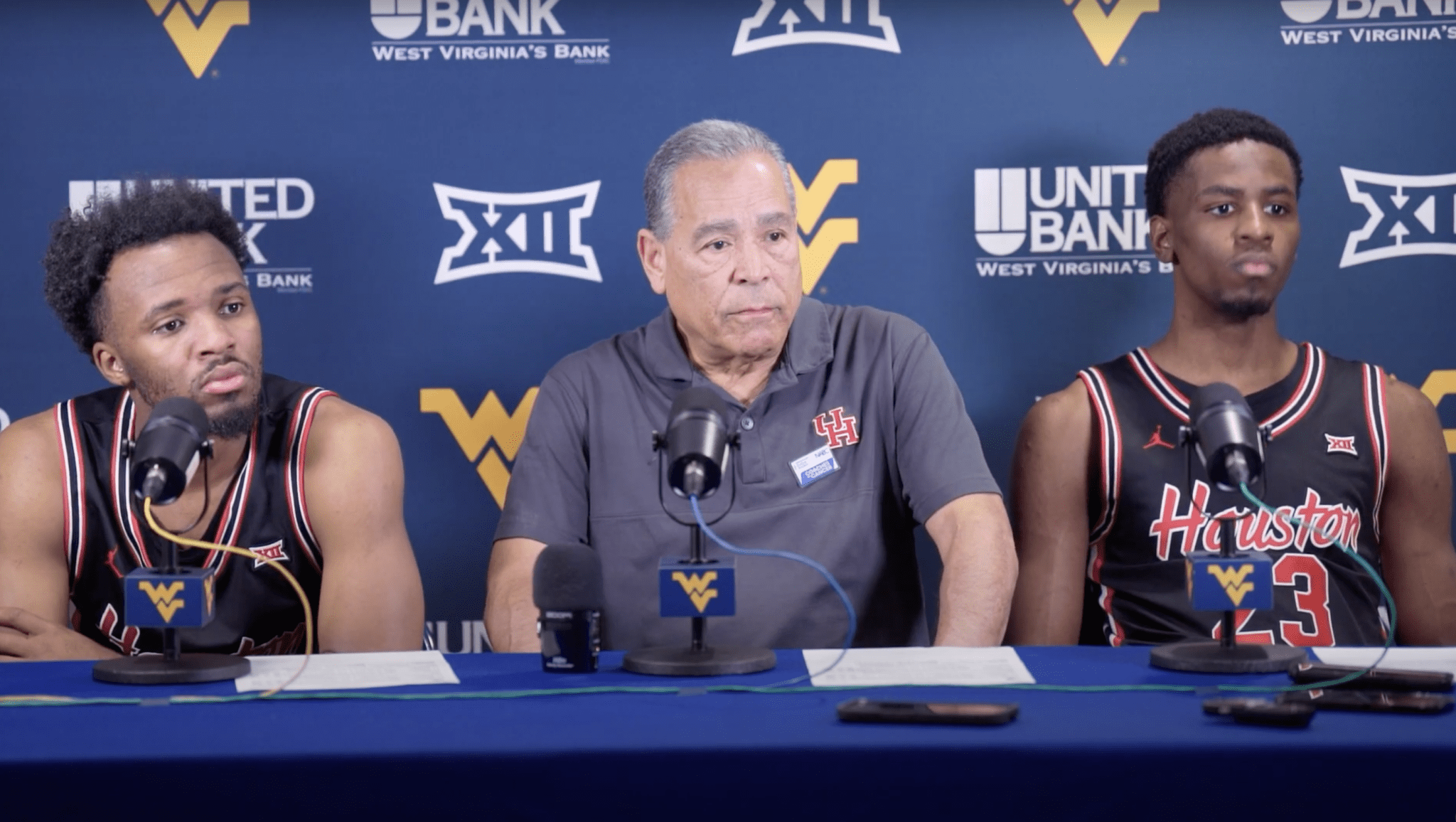 Kelvin Sampson and LJ Cryer